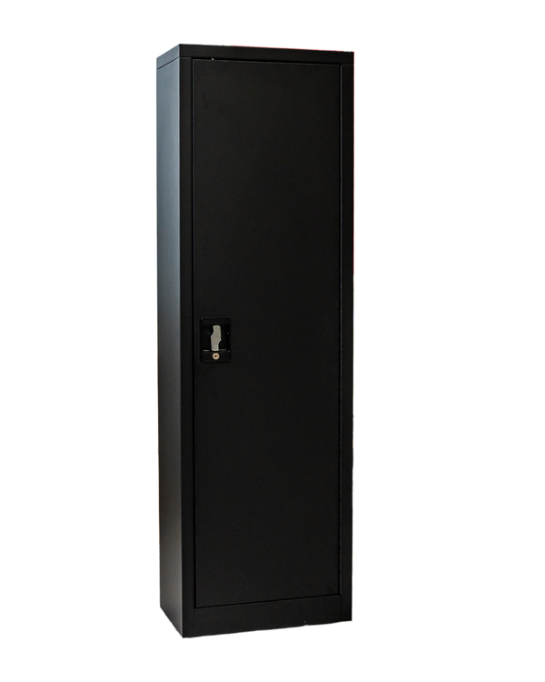 Craft Gun Security Cabinet, Single Door , 55"h x 17"w x 10"d , Black Craft Gun Security Cabinet, Single Door , 55"h x 17"w x 10"d , Black