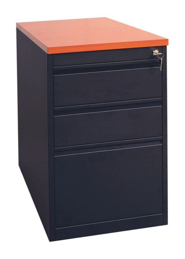 Craft Desk End Pedestal, 30"h x 18"w x 31"d , 2 Drawers, Grey Craft Desk End Pedestal, 30"h x 18"w x 31"d , 2 Drawers, Grey