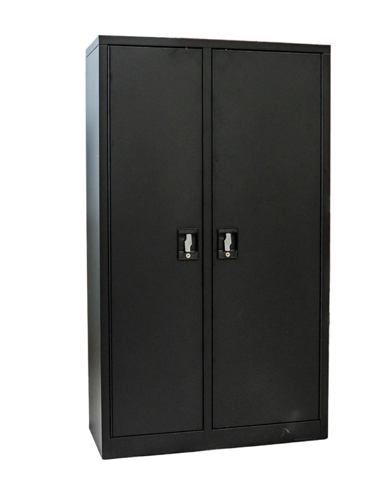 Craft Gun Security Cabinet , Double Door , 55"h x 32"w x 10"d , Black