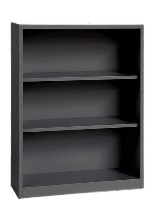 Craft Bookcase , 2 shelves , 47"h x 39"w x 13"d , Black